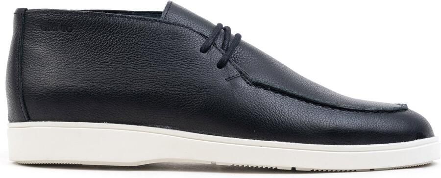 OMNIO cave chucka loafers zwart leer