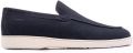 OMNIO cave moc loafers heren navy suède - Blauw