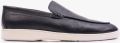OMNIO cave moc loafers heren zwart leer - Zwart