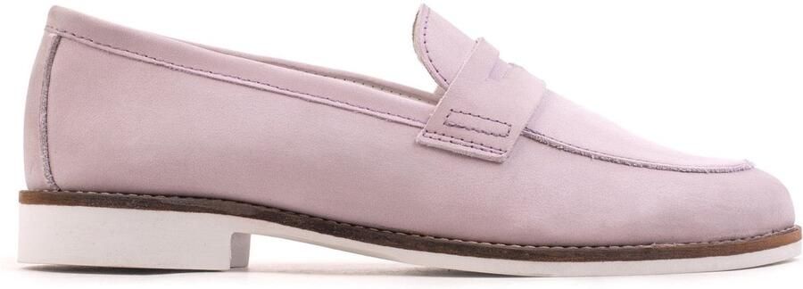 OMNIO code loafers dames lila leer
