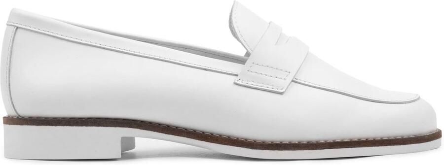 OMNIO code loafers dames wit leer