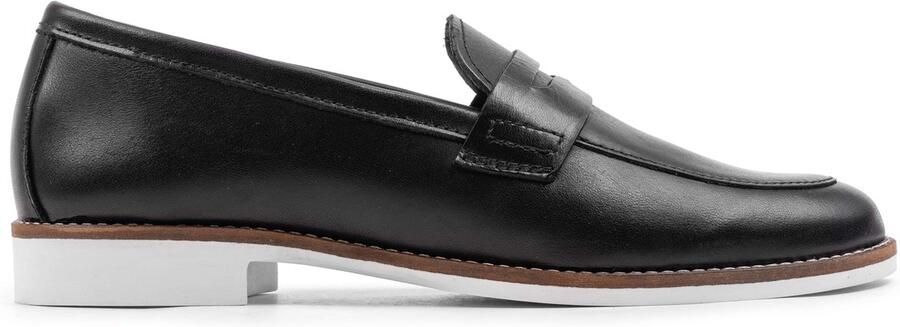 OMNIO code loafers dames zwart leer