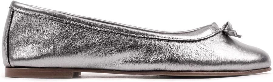 OMNIO essential ballerina's platina leer