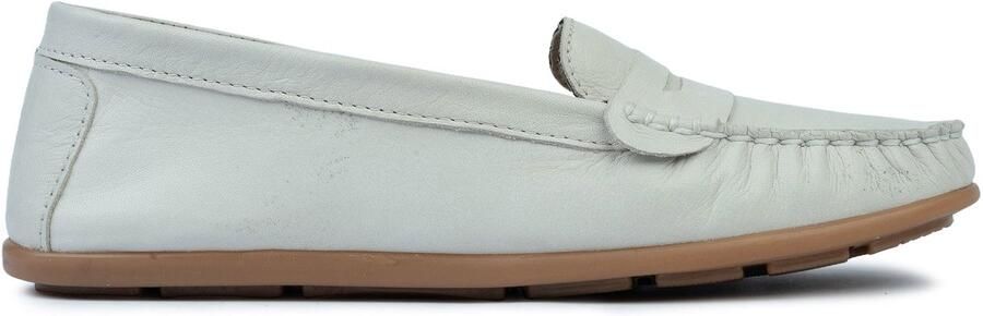 OMNIO jessa loafers dames off-white leer