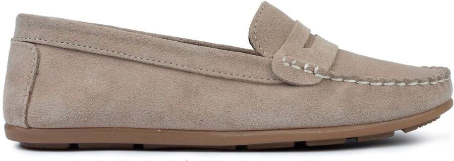 OMNIO jessa loafers dames salmon suède