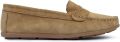 OMNIO jessa loafers dames camel suède - Bruin