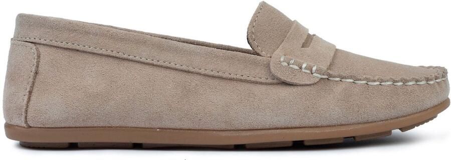 OMNIO jessa loafers dames salmon suède