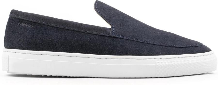 OMNIO malton plain loafers heren blauw suède - Foto 2