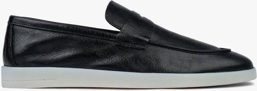 OMNIO Milan Loafer Black Leather