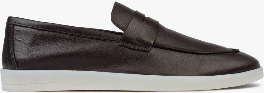 OMNIO Milan Loafer Dark Brown Leather