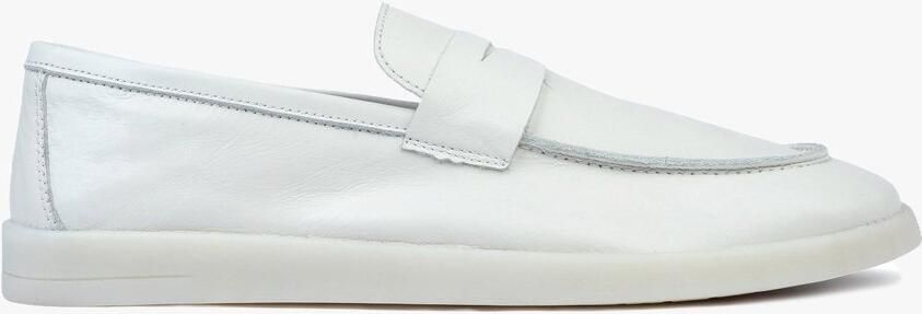 OMNIO Milan Loafer Off White Leather