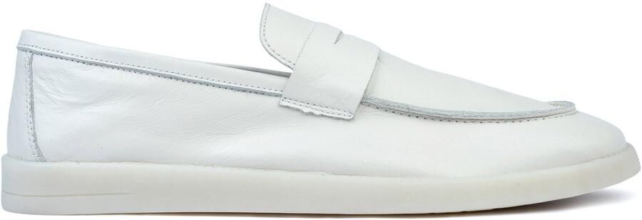 OMNIO milan loafers heren off-white leer