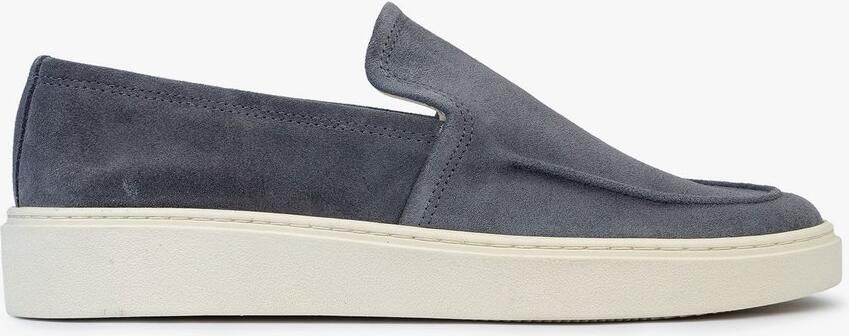 OMNIO mons loafers heren metal suède