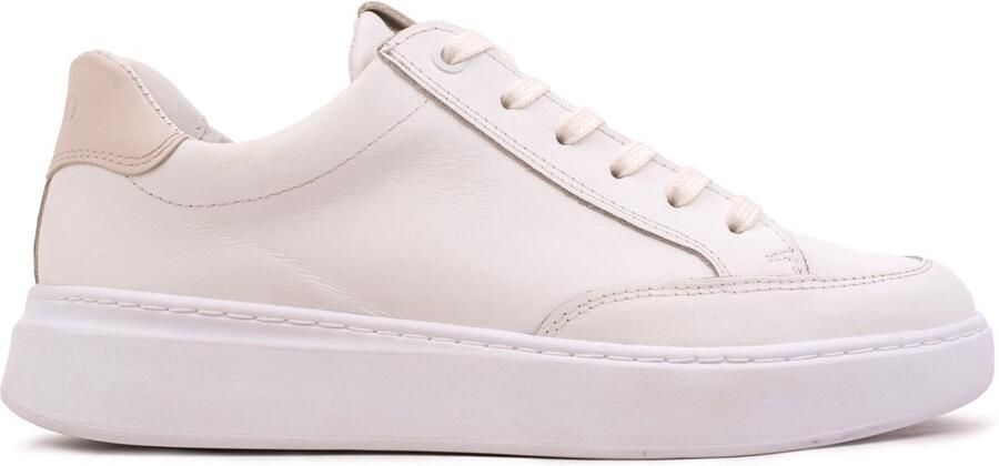OMNIO retro sneakers dames wit leer