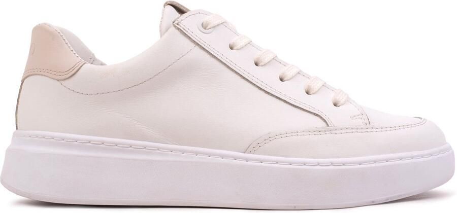 OMNIO retro sneakers dames wit leer