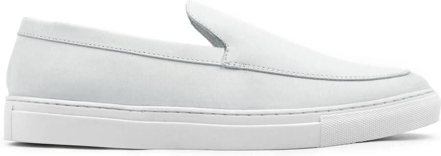 OMNIO velo echo loafers heren wit nubuck