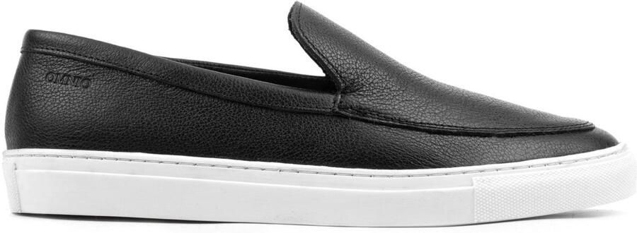 OMNIO velo echo loafers heren zwart leer