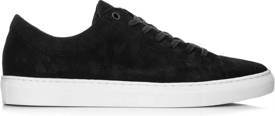 OMNIO velo sneakers camo zwart embossed leer