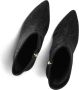 Omoda 0419-10 Enkellaarsjes Enkelboots met rits Dames Zwart - Thumbnail 2