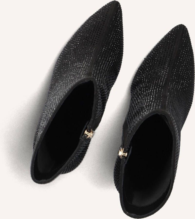 Omoda 0419-10 Enkellaarsjes Enkelboots met rits Dames Zwart