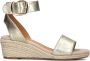 Omoda 0577-2 Espadrilles Zomer Schoenen Dames Goud - Thumbnail 2