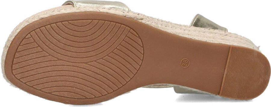 Omoda 0577-2 Espadrilles Zomer Schoenen Dames Goud