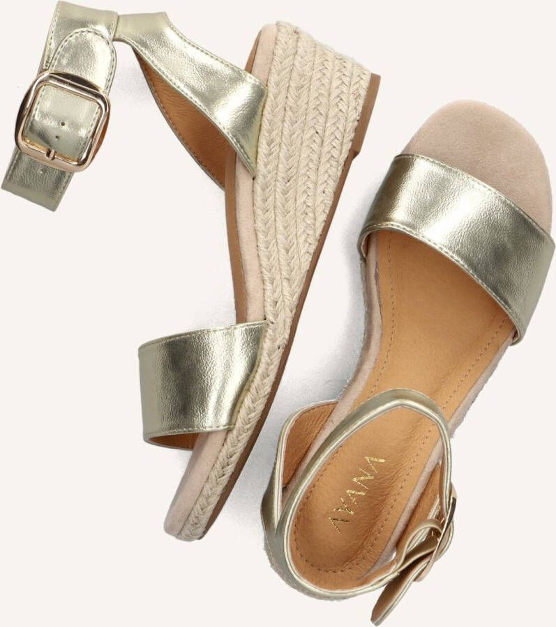 Omoda 0577-2 Espadrilles Zomer Schoenen Dames Goud