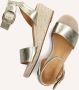 Omoda 0577-2 Espadrilles Zomer Schoenen Dames Goud - Thumbnail 2