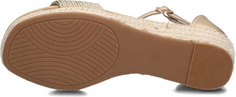 Omoda 0577-3b Espadrilles Zomer Schoenen Dames Goud - Foto 2