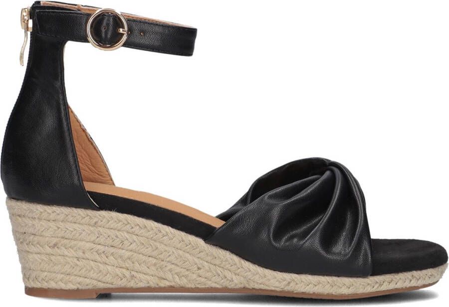 Omoda 0577-5 Espadrilles Zomer Schoenen Dames Zwart