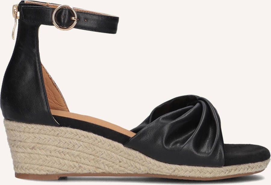 Omoda 0577-5 Espadrilles Zomer Schoenen Dames Zwart - Foto 2