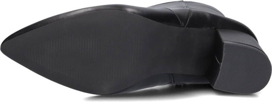 Omoda 0591-2 Enkellaarsjes Enkelboots met rits Dames Zwart