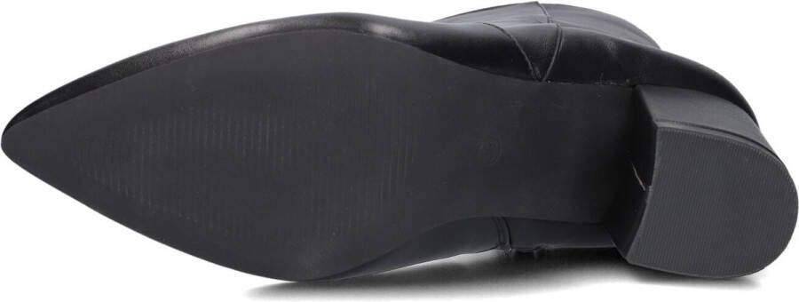 Omoda 0591-2 Enkellaarsjes Enkelboots met rits Dames Zwart