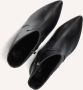 Omoda 0591-2 Enkellaarsjes Enkelboots met rits Dames Zwart - Thumbnail 2