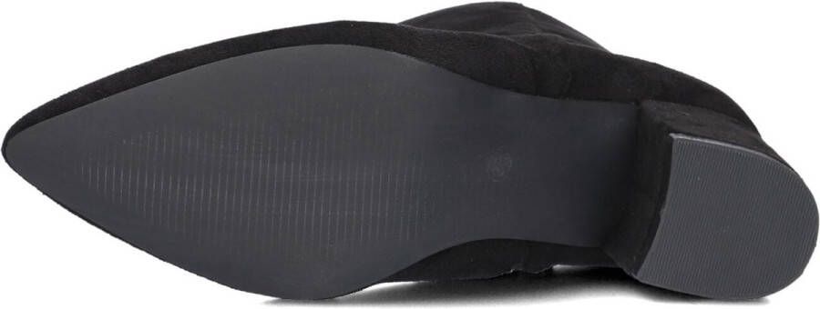 Omoda 0591-2 Enkellaarsjes Enkelboots met rits Dames Zwart