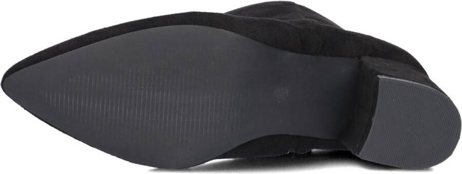 Omoda 0591-2 Enkellaarsjes Enkelboots met rits Dames Zwart