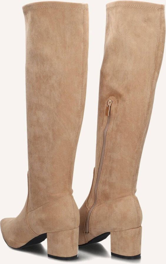 Omoda 0591-5 Laarzen Suèdelook Dames Beige