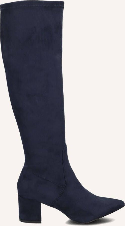 Omoda 0591-5 Laarzen Suèdelook Dames Blauw