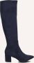 Omoda 0591-5 Laarzen Suèdelook Dames Blauw - Thumbnail 2