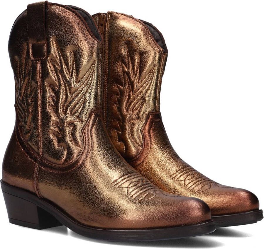 Omoda 16849 Cowboylaarzen Western Laarzen Dames Goud