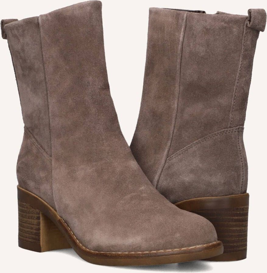 Omoda 2581-09 Enkellaarsjes Enkelboots met rits Dames Taupe - Foto 2