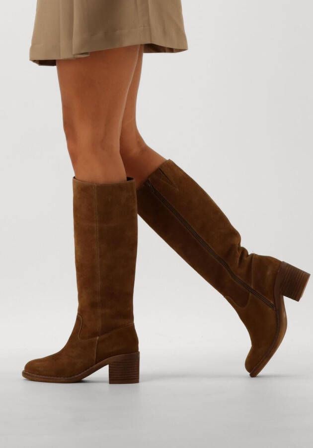 Omoda 2581 Laarzen Suède Dames Bruin