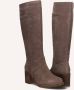 Omoda 2581 Laarzen Suède Dames Taupe - Thumbnail 2