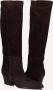 Omoda Bruine Leren Laarzen voor Herfst Winter - Thumbnail 1