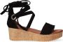 Omoda 722007 Sandalen Dames Zwart - Thumbnail 2