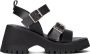 Omoda 7558 Sandalen Dames Zwart - Thumbnail 2