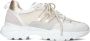 Omoda Alicia 402-b Sneakers Dames Leren Sneaker Wit - Thumbnail 1
