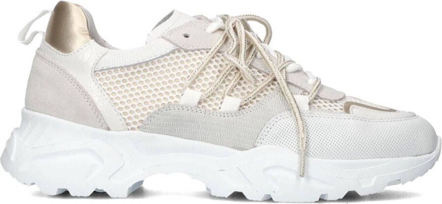Omoda Alicia 402-b Sneakers Leren Sneaker Dames Wit
