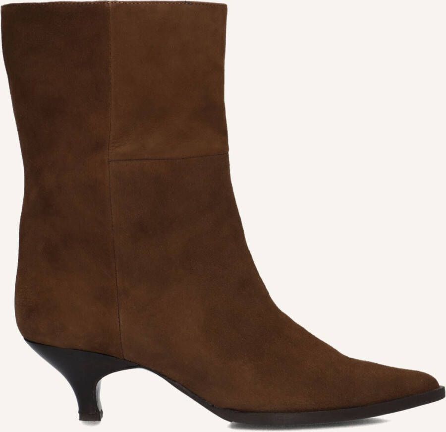 Omoda Bruin Suède Enkellaarsjes Av254