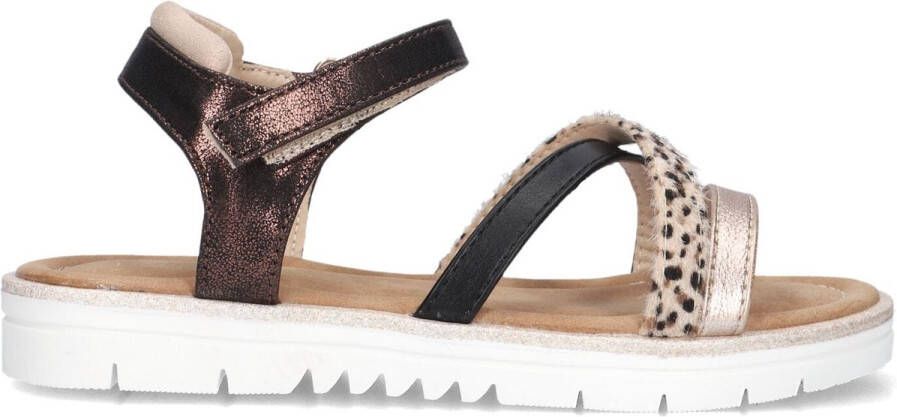 Omoda Barbara Sandalen Meisjes Bruin